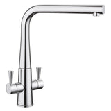 Rangemaster Conical Dual Lever Kitchen Mixer Tap