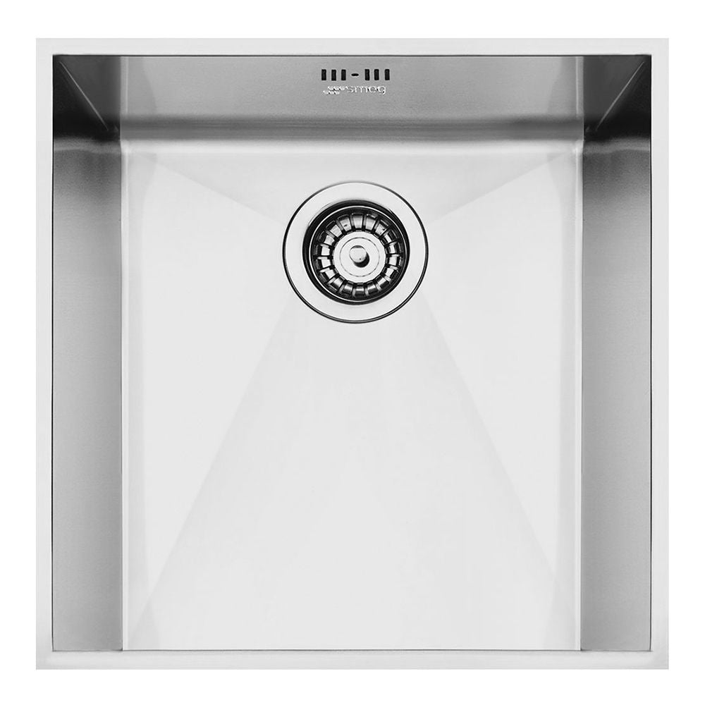 Smeg Quadra Undermount Single Bowl Stainless Steel Kitchen Sink VSTQ40-2