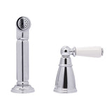 Bidbury & Co. Taynton Independent Pull Out Spray With Porcelain Lever Handle
