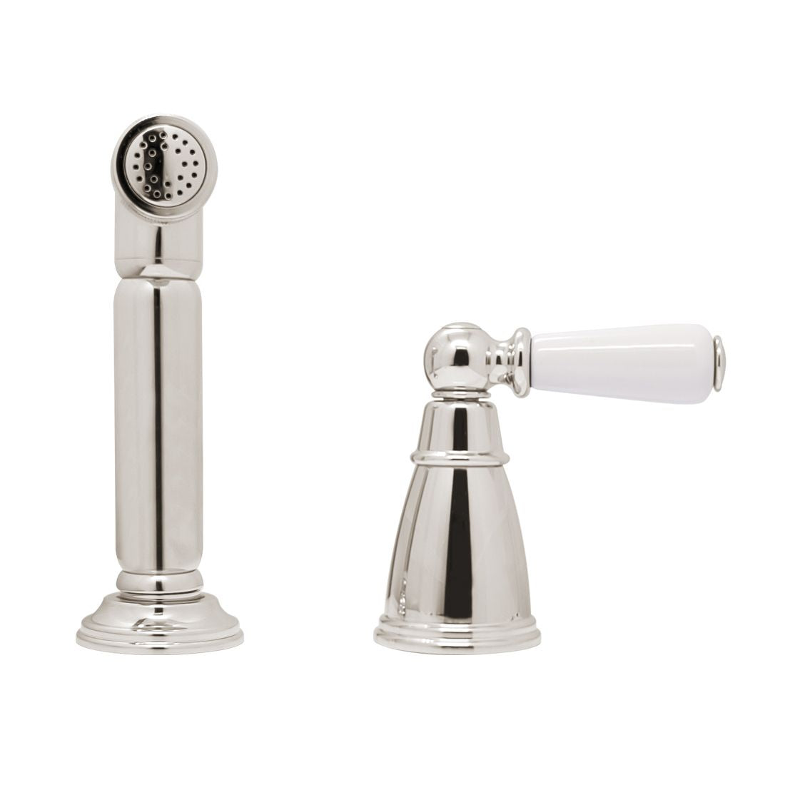 Bidbury & Co. Taynton Independent Pull Out Spray With Porcelain Lever Handle