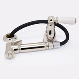 Bidbury & Co. Taynton Independent Pull Out Spray With Porcelain Lever Handle