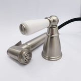 Bidbury & Co. Taynton Independent Pull Out Spray With Porcelain Lever Handle