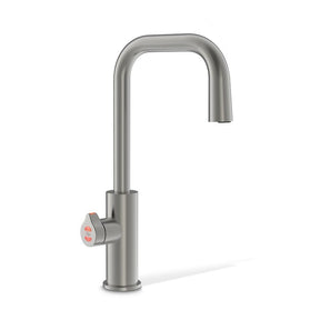 Zip HydroTap G5 Cube Plus commercial tap in Gunmetal against a white background